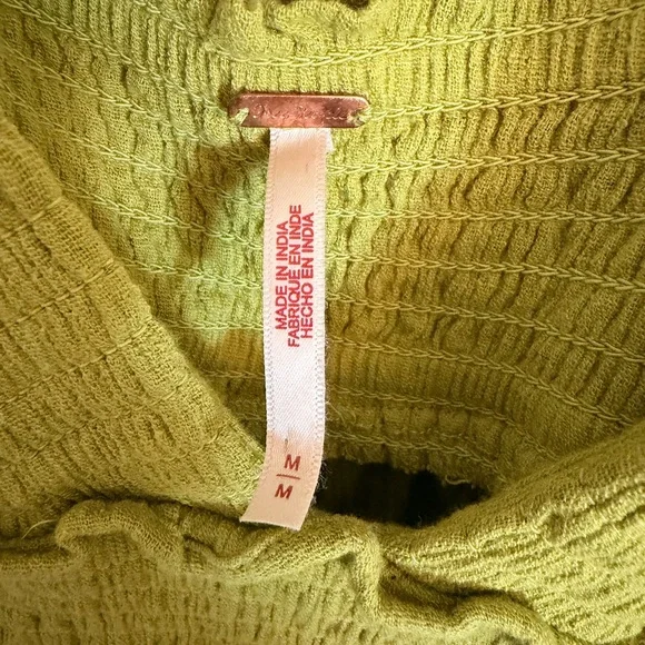 Free People Lime Green Maxi Dress - Picture 2 of 4